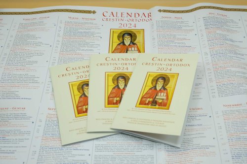 A apărut Calendarul creștin-ortodox pentru anul 2024 Poza 273087