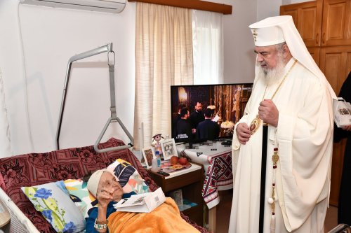 Patriarhul României a vizitat căminul pentru vârstnici de la Mănăstirea Christiana Poza 273242