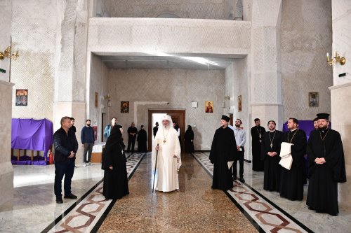 Patriarhul României a vizitat căminul pentru vârstnici de la Mănăstirea Christiana Poza 273270