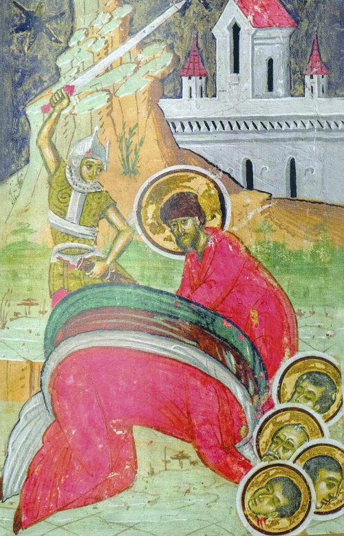 Sfântul Mare Mucenic Areta; Sfinţii Mucenici Marcu, Sotirih  şi Valentin Poza 230934