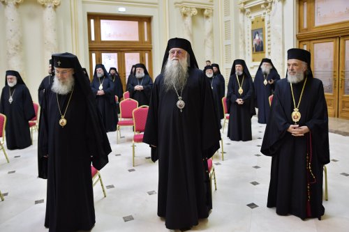 Ședință de lucru a Sfântului Sinod la Palatul Patriarhiei Poza 273943