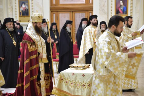 Ședință de lucru a Sfântului Sinod la Palatul Patriarhiei Poza 273954
