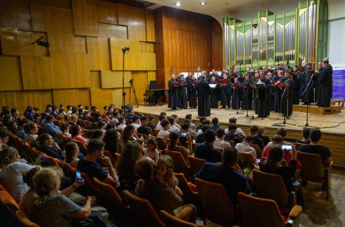 Concert de muzică psaltică la Universitatea Națională de Muzică din București Poza 274355