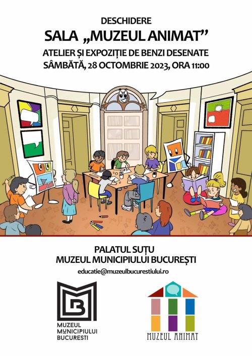 Muzeu Animat pentru copii la București Poza 274640