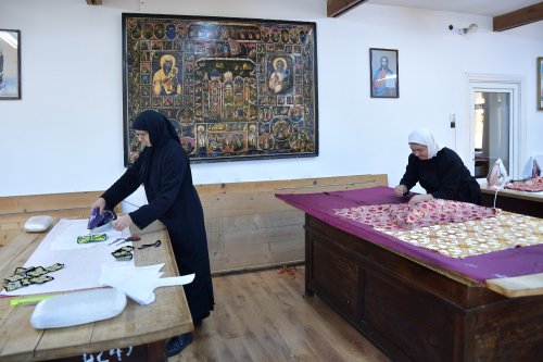 Rugăciunea și lucrul se împletesc armonios în atelierele Mănăstirii Pasărea Poza 275843