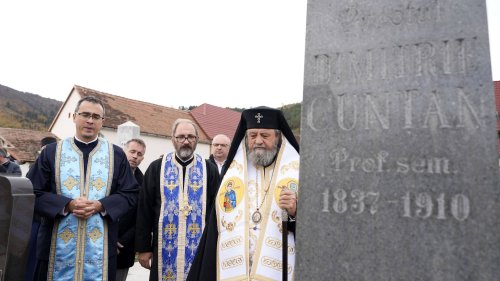 Dimitrie Cunțan și Picu Pătruț, comemorați la Săliște, Sibiu Poza 277037