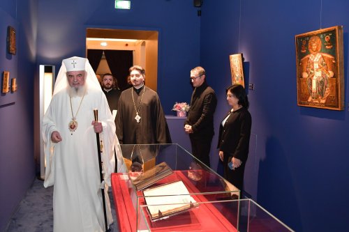 Expoziție de artă bisericească veche inaugurată la Palatul Patriarhiei Poza 277258