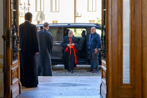 Oaspete armean catolic în vizită la Palatul Patriarhiei Poza 277203