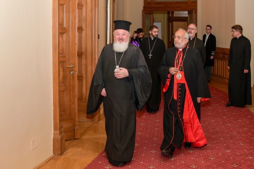 Oaspete armean catolic în vizită la Palatul Patriarhiei Poza 277209