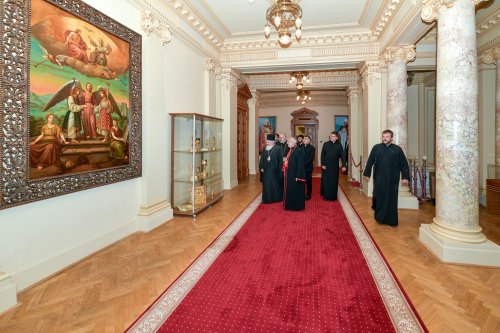 Oaspete armean catolic în vizită la Palatul Patriarhiei Poza 277210
