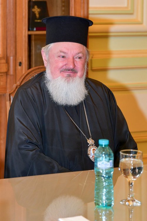 Oaspete armean catolic în vizită la Palatul Patriarhiei Poza 277215