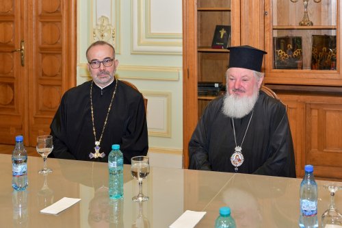 Oaspete armean catolic în vizită la Palatul Patriarhiei Poza 277216
