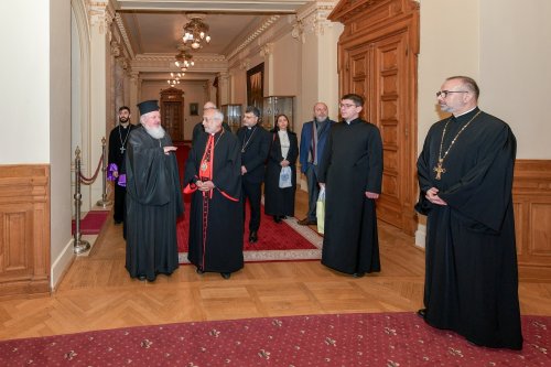 Oaspete armean catolic în vizită la Palatul Patriarhiei Poza 277225