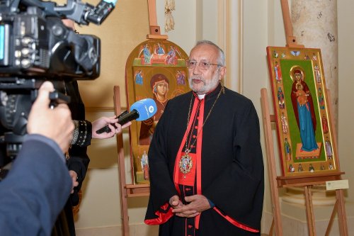 Oaspete armean catolic în vizită la Palatul Patriarhiei Poza 277226