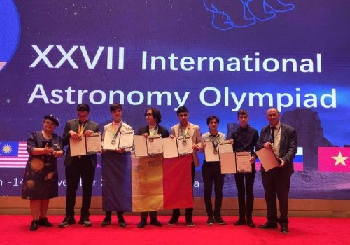 Medalii la Olimpiada Internațională de Astronomie Poza 277311