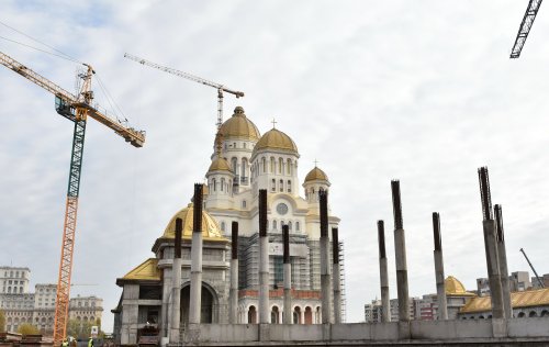Șantierul Catedralei Naționale la cinci ani de la sfințirea Altarului
