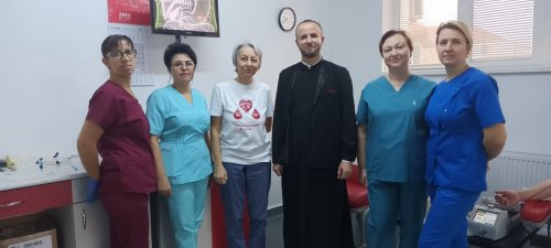 Campania „Donează sânge, salvează o viață!” în Eparhia Târgoviștei Poza 278737