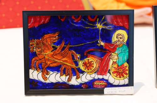 Expoziţie de icoane pictate pe sticlă la Biserica Zlătari din Bucureşti Poza 279158