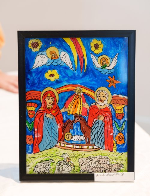 Expoziţie de icoane pictate pe sticlă la Biserica Zlătari din Bucureşti Poza 279162