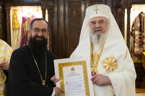 Promovări în rang pentru clerici din Eparhia Bucureștilor Poza 280638