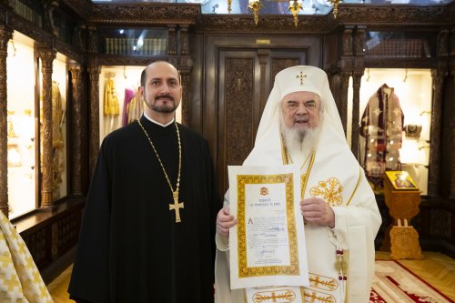 Promovări în rang pentru clerici din Eparhia Bucureștilor Poza 280640