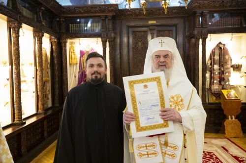 Promovări în rang pentru clerici din Eparhia Bucureștilor Poza 280644