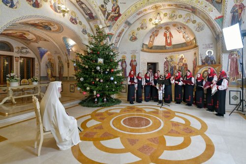 Noi cete de colindători primite de Patriarhul României Poza 281497