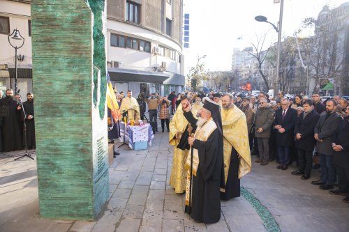 Monument comemorativ inaugurat la Sala Dalles din București