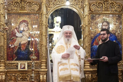 Slujba din noaptea trecerii dintre ani la Catedrala Patriarhală Poza 282741