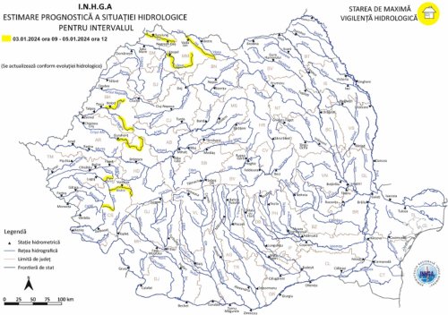 Pericol de inundații în vestul țării Poza 283019