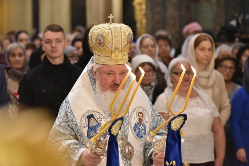 Sărbătoarea Botezului Domnului la Catedrala Patriarhală din București Poza 283182