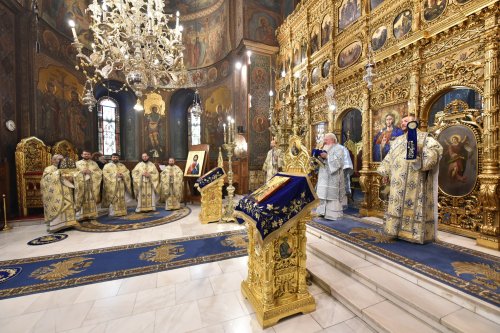 Sărbătoarea Botezului Domnului la Catedrala Patriarhală din București Poza 283196