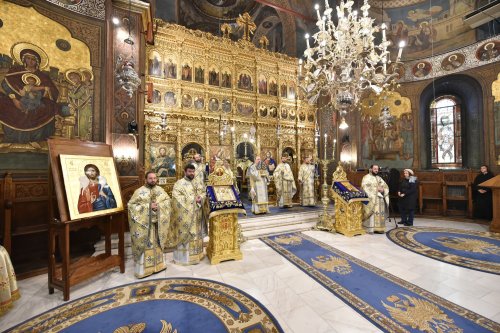 Sărbătoarea Botezului Domnului la Catedrala Patriarhală din București Poza 283197