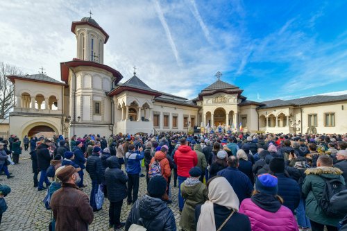 Sărbătoarea Botezului Domnului la Catedrala Patriarhală din București Poza 283206