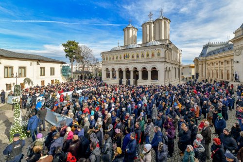 Sărbătoarea Botezului Domnului la Catedrala Patriarhală din București Poza 283214