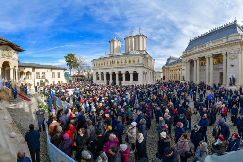 Sărbătoarea Botezului Domnului la Catedrala Patriarhală din București Poza 283218