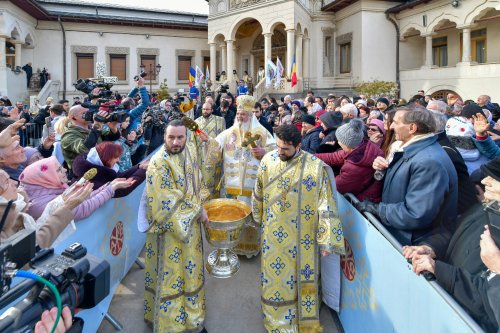 Sărbătoarea Botezului Domnului la Catedrala Patriarhală din București Poza 283230