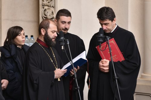 Sărbătoarea Botezului Domnului la Catedrala Patriarhală din București Poza 283250