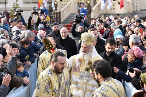 Sărbătoarea Botezului Domnului la Catedrala Patriarhală din București Poza 283264