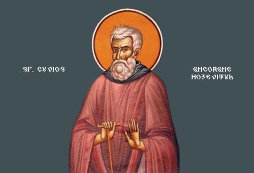 Sf. Cuv. Gheorghe Hozevitul;  Sf. Cuv. Domnica Poza 136689