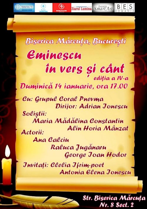 Eveniment cultural-artistic dedicat lui Eminescu la Parohia Mărcuța Poza 283774