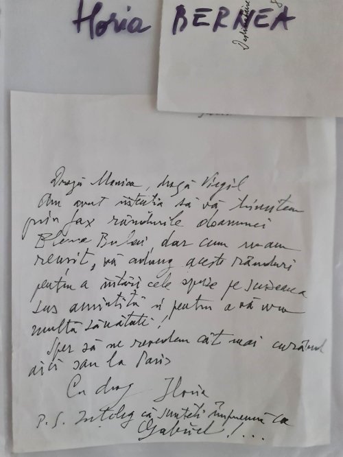 „Din aceste scrisori se va vedea importanța muncii de-o viață a Monicăi Lovinescu” Poza 283310