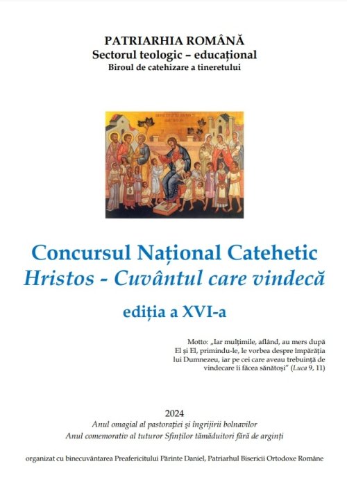 Concursul „Hristos - Cuvântul care vindecă” în Patriarhia Română Poza 285801