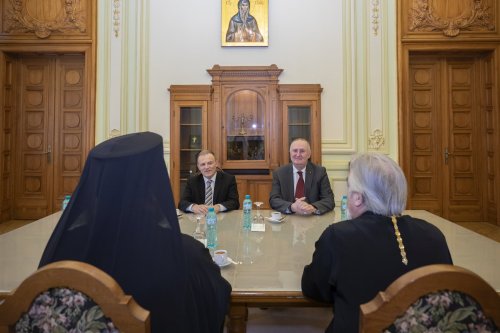 Ambasadorul Republicii Malta, în vizită de rămas-bun la Patriarhia Română Poza 285936