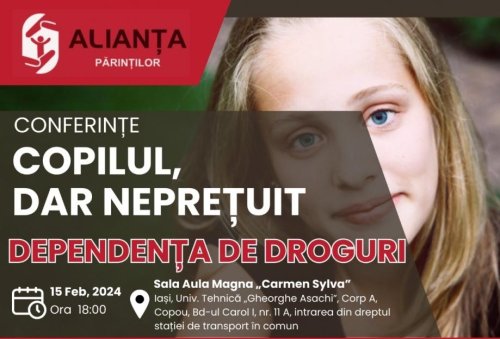 Conferință despre consumul de stupefiante la Iași Poza 285930