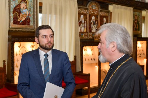 Patriarhul României l‑a primit pe noul ambasador al Republicii Armenia  Poza 286250