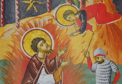 Sfântul Mare Mucenic Teodor Tiron;  Sfânta Mariamna; Sfinţii Împăraţi Marcian şi Pulheria  Poza 244985