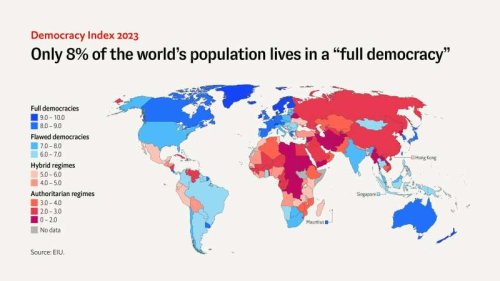 Deteriorare a stării democraţiei în lume Poza 286502