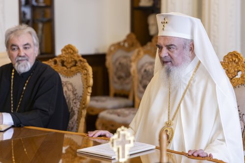 Ambasadorul Greciei în vizită de prezentare la Patriarhia Română Poza 286725