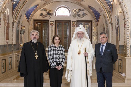 Ambasadorul Greciei în vizită de prezentare la Patriarhia Română Poza 286729